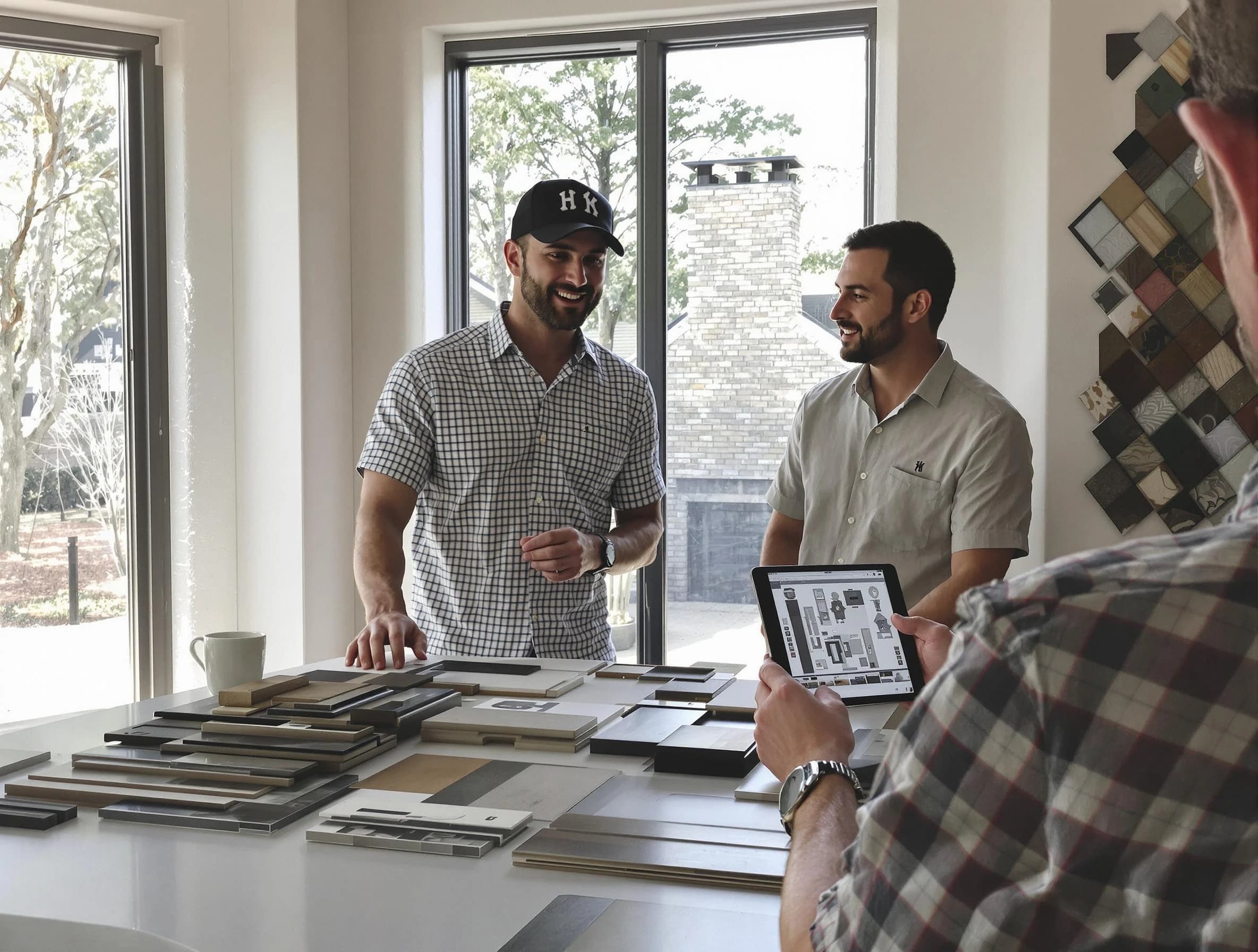 Mountain Brook Chimney Sweep remodeling a chimney and fireplace in Mountain Brook, AL