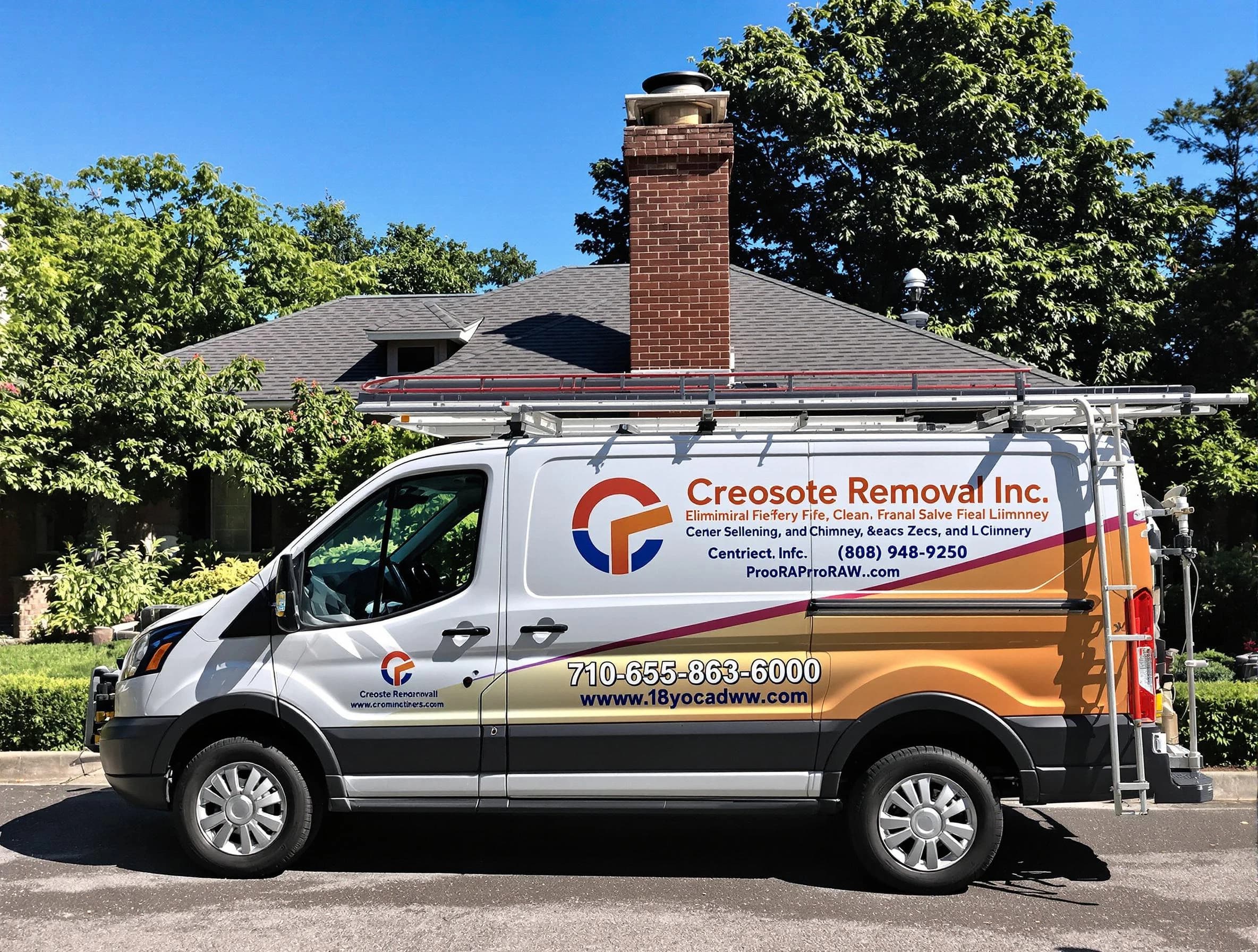 Mountain Brook Chimney Sweep technician removing creosote safely in Mountain Brook, AL