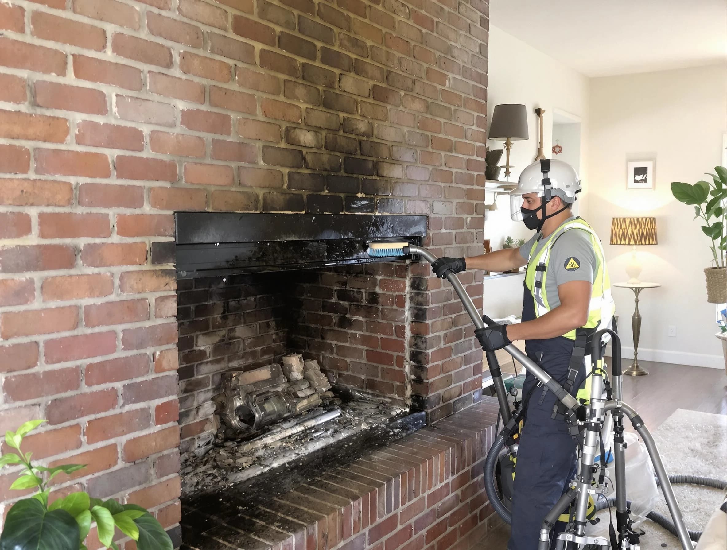 Mountain Brook Chimney Sweep providing fireplace cleaning services in Mountain Brook, AL